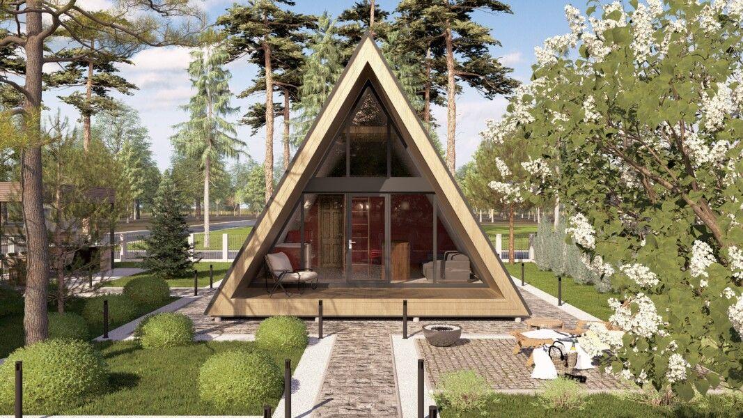 A-Frame 52м²
