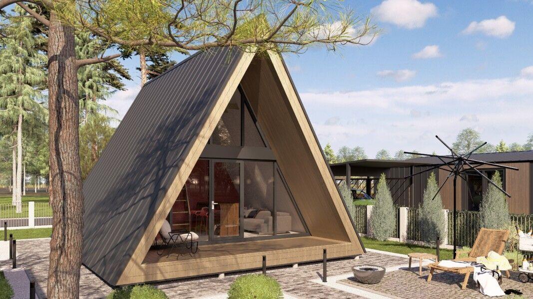 A-Frame 52м² 2