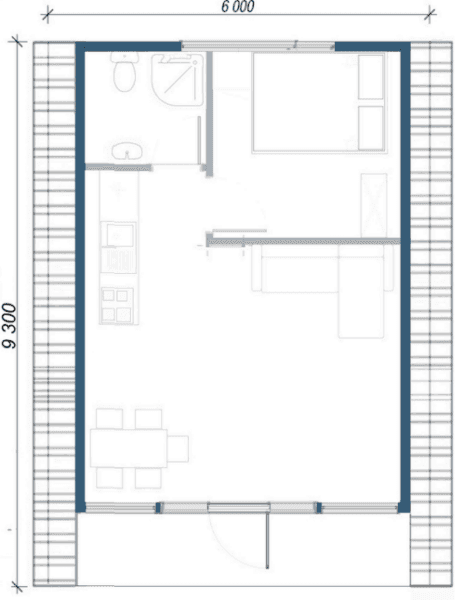 A-Frame plus 60м² 2