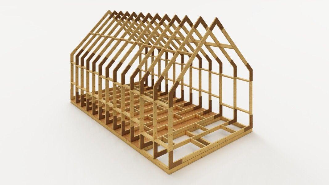 Barn House 42м² підвищений 2