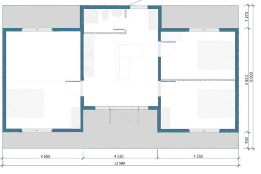 Flat House Plus 86м² 5