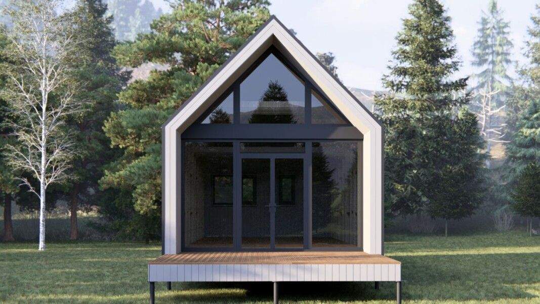 Barn House 42м² підвищений